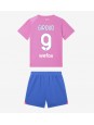 AC Milan Olivier Giroud #9 Alternativní dres pro děti 2023-24 Krátký Rukáv (+ trenýrky)